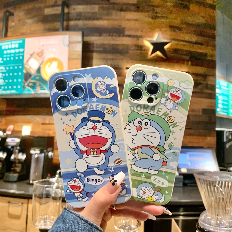 เคสโทรศัพท์มือถือนิ่ม ลายการ์ตูนโดเรม่อน สําหรับ OPPO reno 8T 7 2 3 4 5 6 pro 8 Z 2Z 4Z 5Z 7Z 8Z 2F 4F 5F 10X ZOOM reno2f reno7z reno8z reno8 reno4 reno7 4G reno6 reno5 pro 5G A91 MF133T เคส