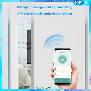 Tuya App Bluetooth No Drilling Smart Indoor Invisible Lock For Door Electronic 13.56 Ic Card Lock Support Gateway To Wifi Top111.th