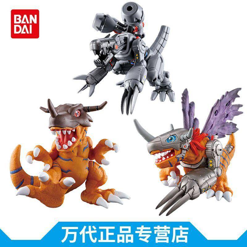 Bandai Digimon DYNAMOTION DYNAMOTION โมเดลฟิกเกอร์ยาง แบบนิ่ม รูปการ์ตูนอนิเมะ Infinite Dragon Beast Tyrannosaurus Beast Mechanical Tyrannosaurus Beast