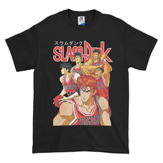 เสื้อยืด พิมพ์ลายอนิเมะ Slam Dunk 01 สไตล์วินเทจ