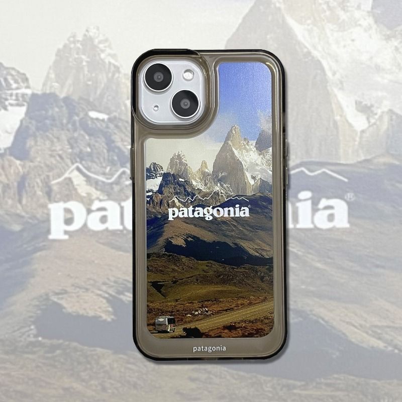 Patagonia เคสโทรศัพท์มือถือแบบใส กันกระแทก สีเหลือง หรูหรา สําหรับ iphone 14 11 13 12 X XS Pro Max xr Mini xr Samsung Galaxy S23 S22 ultra plus