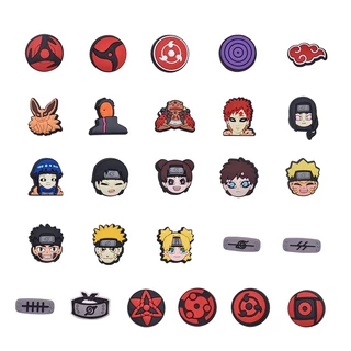 Pvc Shoe Charms Naruto และโจมตียักษ ์ ตกแต ่ งหัวเข ็ มขัดอุปกรณ ์ เสริมสําหรับ Croc