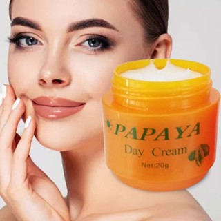 Papaya Whitening Brightening Face Freckle Remover Cream Day and Night Bleaching 2Pcs