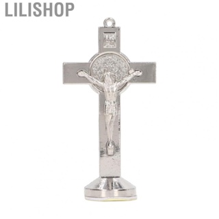 Lilishop Table Crucifix Compact Design Crucifix for Office