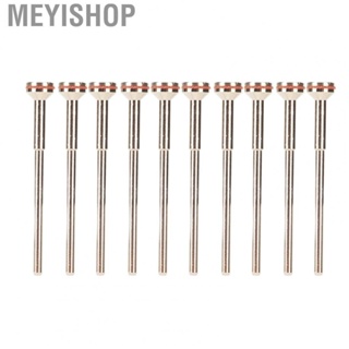 Meyishop Disc Mandrel Rod  Reduce Injury  Abrasive Mandrels Shank Prevent Rust 1.8inch Length Stainless Steel High Strength  for  Clinics