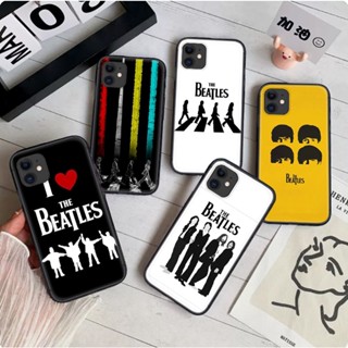 เคสโทรศัพท์ TPU แบบนิ่ม ลาย 5E beatles abbey road silhouette สําหรับ iPhone 6 6S 7 8 Plus XR XS Max