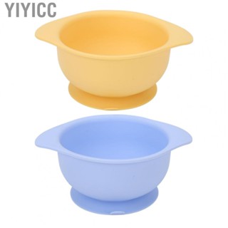 Yiyicc Silicone Suction Bowl Baby  Bowls Silicone Bowl With Suction Cups High