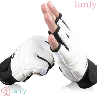 Lanfy ถุงมือเทควันโด ป้องกันฝ่ามือ สําหรับฝึกซ้อมต่อสู้