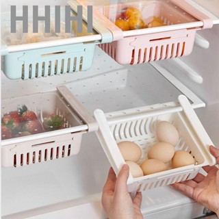 Hhihi Fridge Drawer Organizer Retractable Multifunction Space Saving  Storage Box