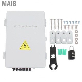 Maib 6 String PV Combiner Box  Overcharge Protection Function Professional Circuit Breaker Box Reliable  for Off Grid System for Residence