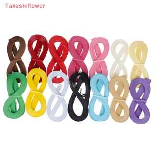 (Takashiflower) 120Pcs/set Paper Quilling Strips Set 5mm 53cm Paper For Craft DIY Quilling Tool