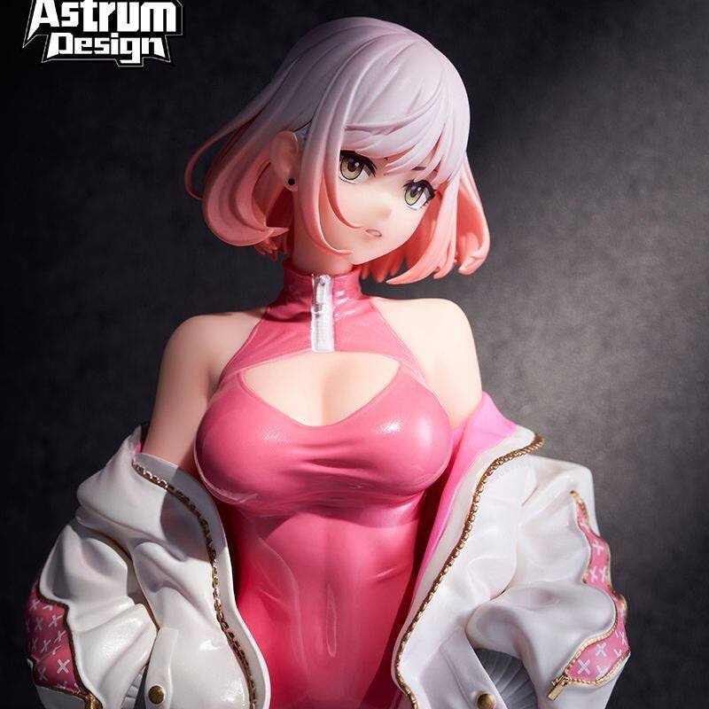 โมเดล Astrum Design Luna โมเดลฟิกเกอร์ Scale 1/7 figure 24cm High Fork Suit Mask Sports Girl 3D Illustrator Ydh2101 ตุ๊กตาโมเดล ของเล่น