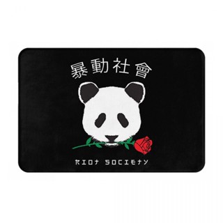 Riot SOCIETY (2) พรมเช็ดเท้า ผ้าสักหลาด กันลื่น ดูดซับน้ํา แห้งเร็ว 16x24 นิ้ว สําหรับห้องน้ํา พร้อมส่ง