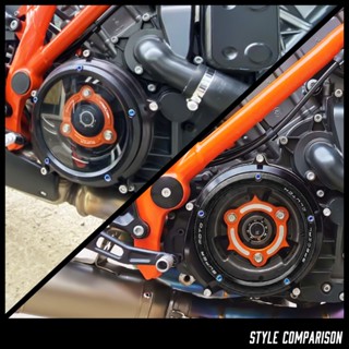 Ljbkoall แผ่นครอบคลัทช์เครื่องยนต์ แบบใส สําหรับ KTM 1290 Superduke R GT 1290 1090 1050 1190 Adventure RST