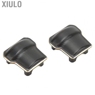 Xiulo RC Gear Box Cover  Black High Hardness Robust RC Car Gearbox Cover Wear Resistant Rustproof Brass  for Replacement