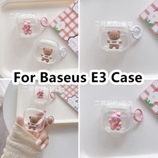 【imamura】เคสหูฟัง แบบนิ่ม ลายสามมิติ สําหรับ Baseus E3 E3