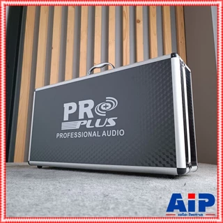 สีดำ PROPLUS กล่องใส่ไมค์ลอย PRO PLUS โปรพลัส กล่องไมค์ กล่องเก็บไมค์ กล่องไมค์ลอย กระเป่าไมค์ กระเป๋าไมค์ลอย เอไอ-ไพศาล