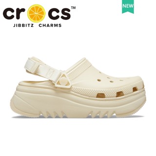 Crocs Hiker Xscape รองเท้าชายหาด พื้นหนา แต่งรูกลวง#208365