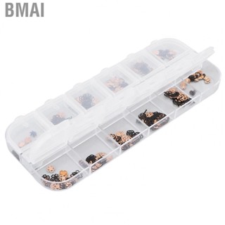 Bmai 12 Grids Nail Art  Hollow Manicure Metallic Art  S For Art AOB