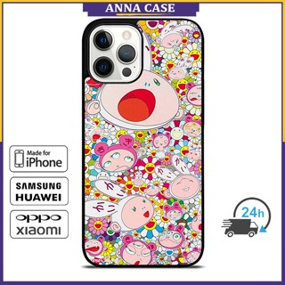 เคสโทรศัพท์มือถือ ลาย Takashi Murakami สําหรับ iPhone 11 14 Pro Max 13 Pro Max Samsung Galaxy Note10+ S21Ultra