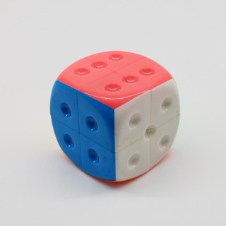 Lefang ลูกเต๋า 2x2 Cube 2x2 ลูกบาศก์ ขนาดเล็ก 36 มม. สีไร้สติกเกอร์