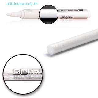 Alittlese ปากกามาร์กเกอร์ ไฮไลท์ กันน้ํา สีขาว 1.5 มม. 1 3 ชิ้น