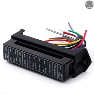 พร้อมส่ง กล่องฟิวส์วงจร 12 ทาง DC32V ATC ATO 2-input 12-output สําหรับรถยนต์