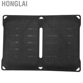 Honglai Outdoor Solar Panel  Monocrystalline Solar Power Panel Portable 2 USB Port  for Camping for RV