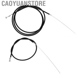 Caoyuanstore Bike Brake Cable 1 Pair Large Braking Power Front Rear Brake Cable PVC Housing Replacement  Part for Mountain Road Bikes