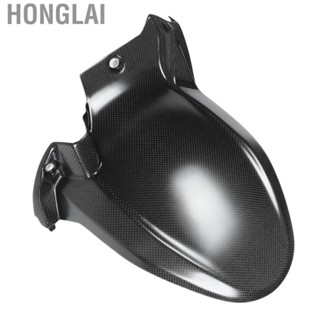 Honglai Motorcycle Rear Mudguard  Motorcycle Wheel Splash Proof Guard Easy Installation Colorfast Lightweight  for Upgrade