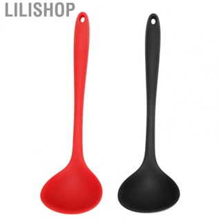 Lilishop Silicone Soup    Saving Space Silicone Soup Ladle  Grade Silicone for Restaurants for Home Kitchens