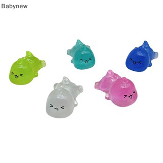 &lt;Babynew&gt; จี้เรซิ่น รูปตัว Ch เรืองแสง ขนาดเล็ก สุ่มสี สําหรับทําต่างหู สร้อยข้อมือ 2 ชิ้น