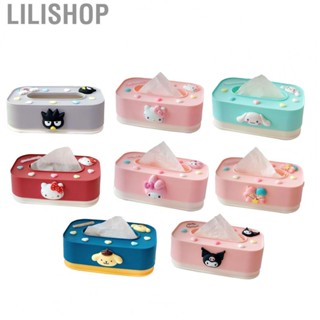 Lilishop Cute Lift Tissue Box  Rectangular Lightweight Lifting Tissue Box Free Adjustable  for Bedroom