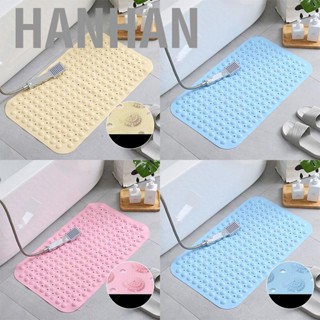 Hanhan Bath Tub Shower Mat Non Slip Bathroom Shower Mat with PVC Suction Cups Home Bathroom Mats