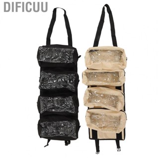 Dificuu 600D Oxford Cloth Roll Up Tool Bag 31cm Width Convenient Multipurpose Roll Up Tool Bag for Hardware