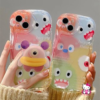 เคสโทรศัพท์มือถือ แบบนิ่ม ลายการ์ตูนมอนสเตอร์ 3D มีป็อบอัพ สําหรับ Redmi 10C A2 A1 10 9A 9C NFC 9T 9 10A Redmi Note 11 8 10 Pro Max 9 11s 10s 12 POCO M3