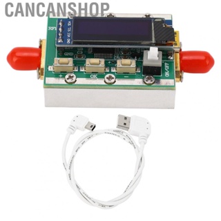 Cancanshop RF Programmable Attenuator  Variable Universal RP SMA Interface 1‑3800MHz RF Attenuator Low Insertion Loss 50Ω Impedance with USB Cable for Analyzer