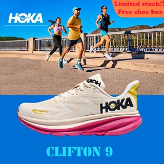 Hoka ONE ONE Clifton 9 2023 รองเท้ากีฬา รองเท้าวิ่ง ระบายอากาศ สําหรับผู้ชาย และผู้หญิง