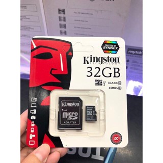 Kingston Memory Card Micro SDHC 32 GB Class10 คิงส์ตัน เมมโมรี่การ์ด SD Card