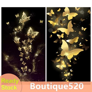 ชุดเย็บปักถักร้อย รูปผีเสื้อ 11CT DIY สําหรับตกแต่งบ้าน # [boutique520.th]