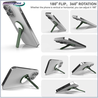 Amaz ขาตั้งโทรศัพท์มือถือ แบบพับได้ หมุนได้ 360 องศา ขนาดเล็ก แบบพกพา