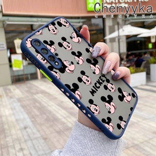 สําหรับ Huawei Nova 5T Honor 20 Pro เคส เต็มจอ เมาส์ ฝ้า ใส ขอบสี่เหลี่ยม เคส รูปแบบ ซิลิโคน กันกระแทก ป้องกัน เคสนิ่ม