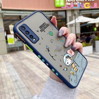 เคสโทรศัพท์ซิลิโคน ใส แบบนิ่ม ลายการ์ตูนสนูปปี้ กันกระแทก สําหรับ VIVO Y20 Y20i Y20S Y12s Y20 2021 Y11s Y12A Y20T Y20S M Y20S D