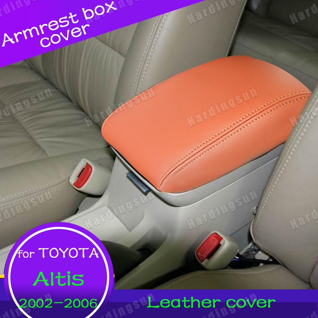 ปลอกหนังหุ้มที่พักแขน สําหรับ Toyota Corolla Altis 2001 2002 2003 2004 2005 2006