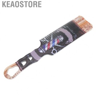 Keaostore Flat Comb Delicate Rounded  Hair Dressing for Home Barber