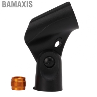 Bamaxis Portable Microphone Holder Fixed Tool Adjustable Angle Lightweight 5/8 Inch Screw Holes  Scratch for