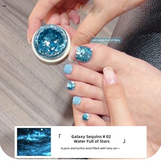 ANNIES สีเจลทาเล็บ สีเจลกริตเตอร์ รุ่น ผสมกากเพชรแน่นมากๆ Flash Diamond toe nail gel สีเจลแฟลช สีทาเล็บเจลลูกแก้ว เลื่อม ซัมเมอร์ nuuo