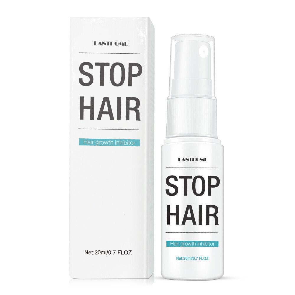 20ML Hair Growth Inhibitor Essence Hair Removal Serum Spray Set Bikini Body Painless Facial Permanent Stop Hair Solution
