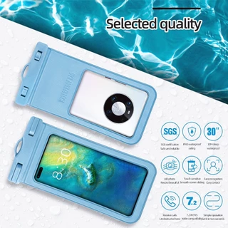 Sซองกันน้ำซองใส่โทรศัพท์กันน้ำ Waterproof Phone Case ซองกันน้ำโทรศัพท์มือถือ ขนาด 7.2 นิ้ว สําหรับว่ายน้ํา