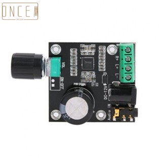 【ONCEMOREAGAIN】Audio Amplifier Board DC12v Dual Electric Audio High Quality PAM8610 Power